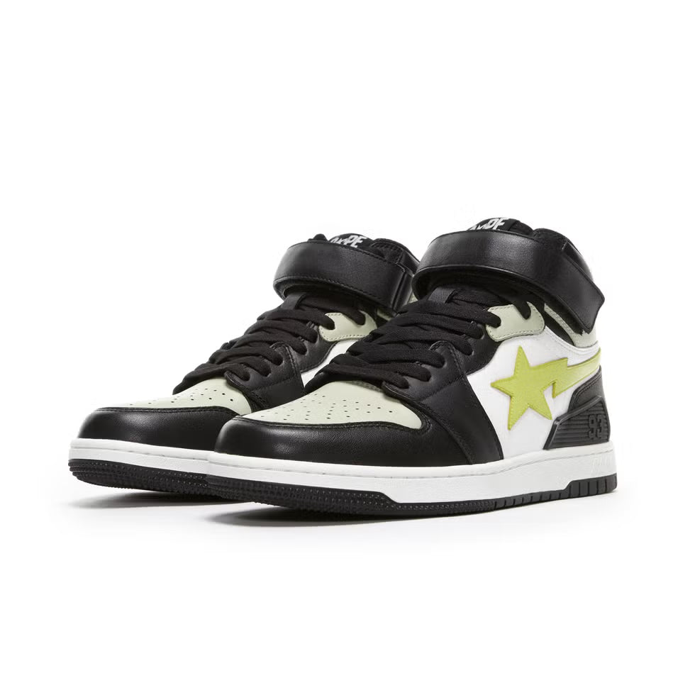 BAPE Block Sta High 'Black Lime'