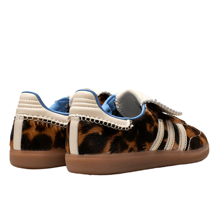 Adidas Samba x Wales Bonner Leopard Pony