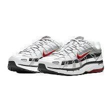 Nike P-6000 White Varsity Red