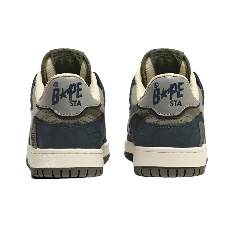 A Bathing Ape Bape Sta 'Army Green Grey Blue'