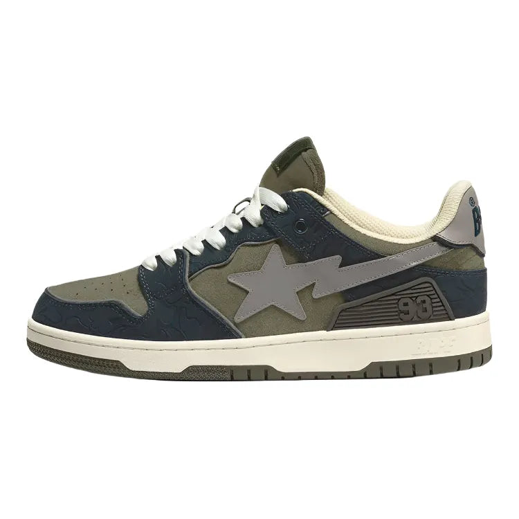 A Bathing Ape Bape Sta 'Army Green Grey Blue'