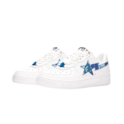 Bape Sta Low ABC Camo White Blue