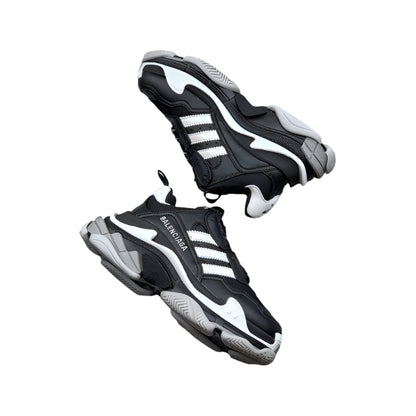 Adidas x Balenciaga triple s black and white