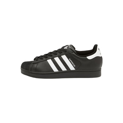 Adidas superstar black and white