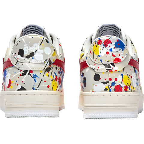 A Bathing Ape Bape Sta Low Paint splatter