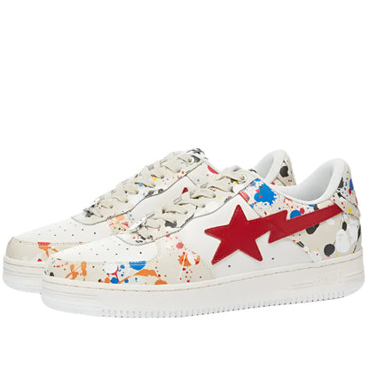 A Bathing Ape Bape Sta Low Paint splatter
