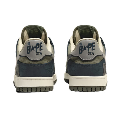 A Bathing Ape Bape Sta 'Army Green Grey Blue'